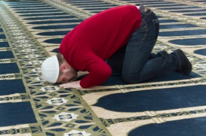 Photo of the Muslim Man Is Praying In The Mosque